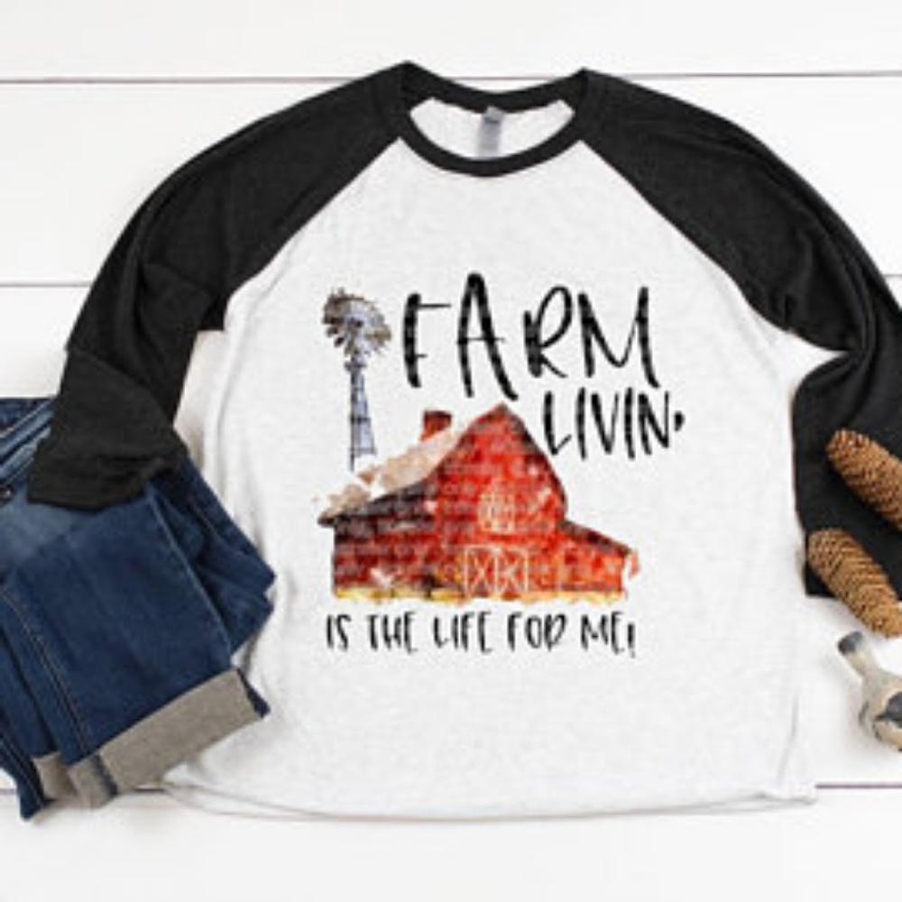 Farm Livin' is the life for me Graphic T Shirt